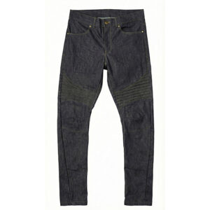 GRAFFI men’s curved-fit dark denim jeans